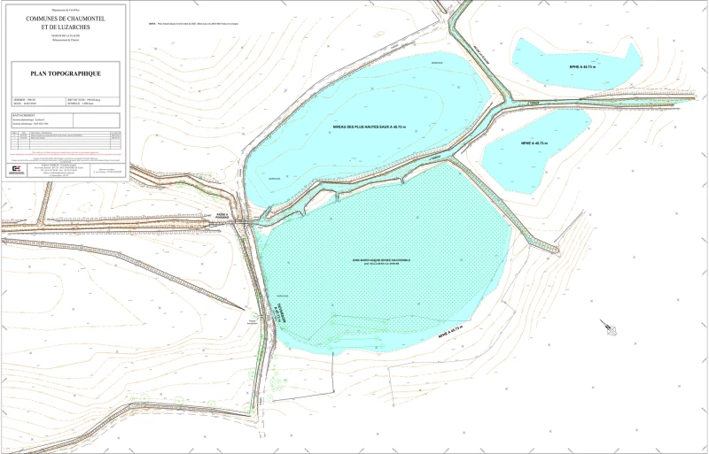Zone inondable du marais de la Flâche