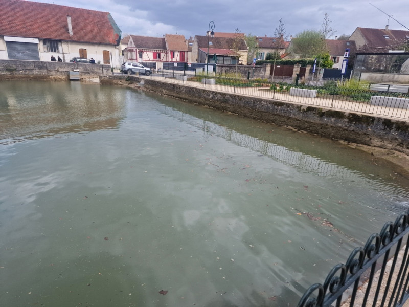 Niveau du Plan d'Eau Permanent au mur Sud