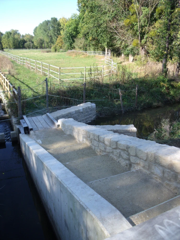 Construction de l'ouvrage Hydraulique et du répartiteur