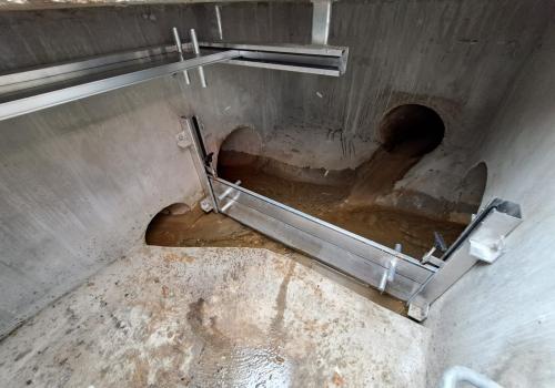 Aménagement du ru de Fréval sous la rue de Paris